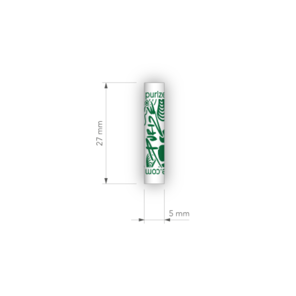 ไส้กรองถ่านกัมมันต์ PURIZE® ขนาด 5 มม. โหล SUPER Slim Size 111 ชิ้น