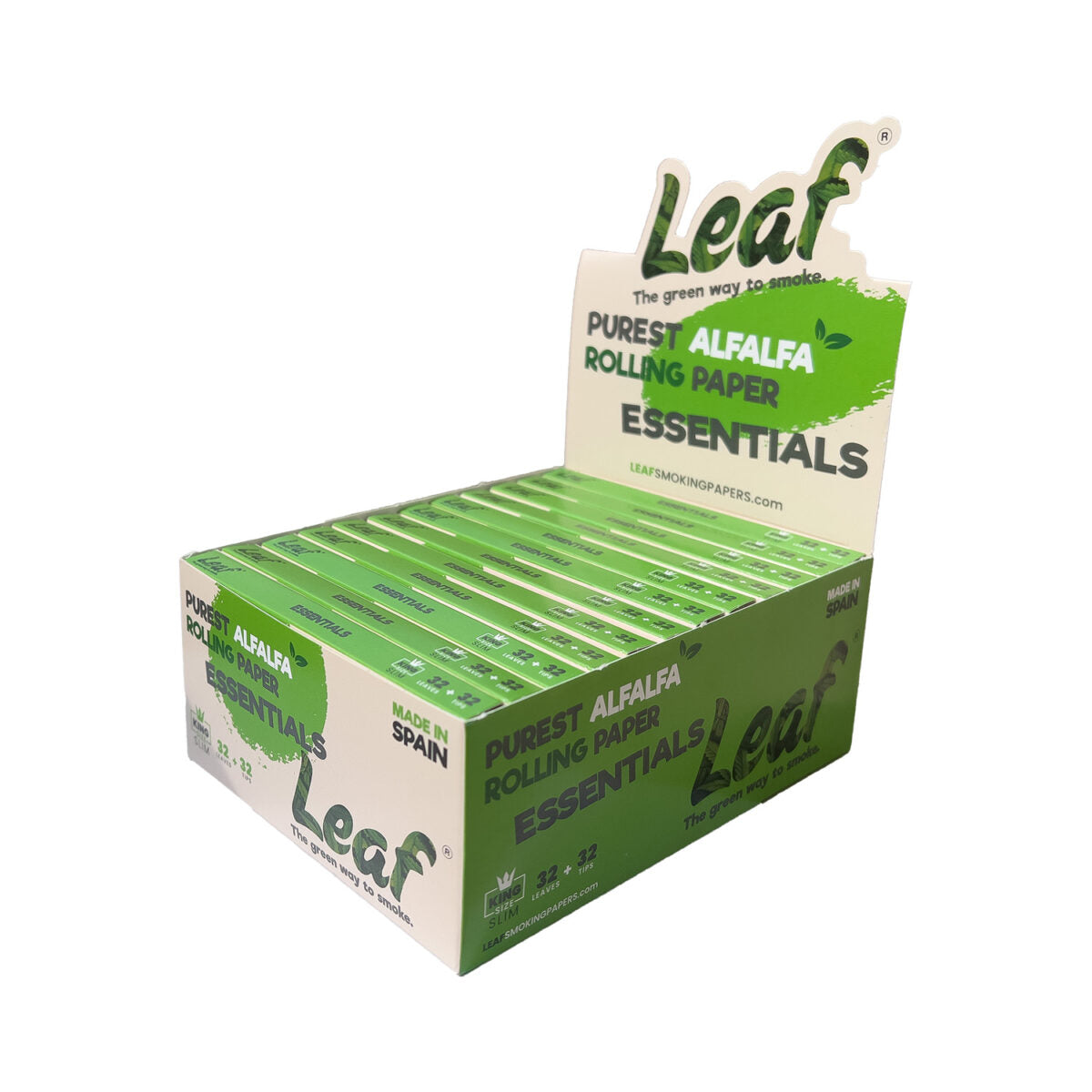 กล่องโชว์ LEAF 2 in 1 "ESSENTIALS" king size slim จำนวน 24 ชิ้น