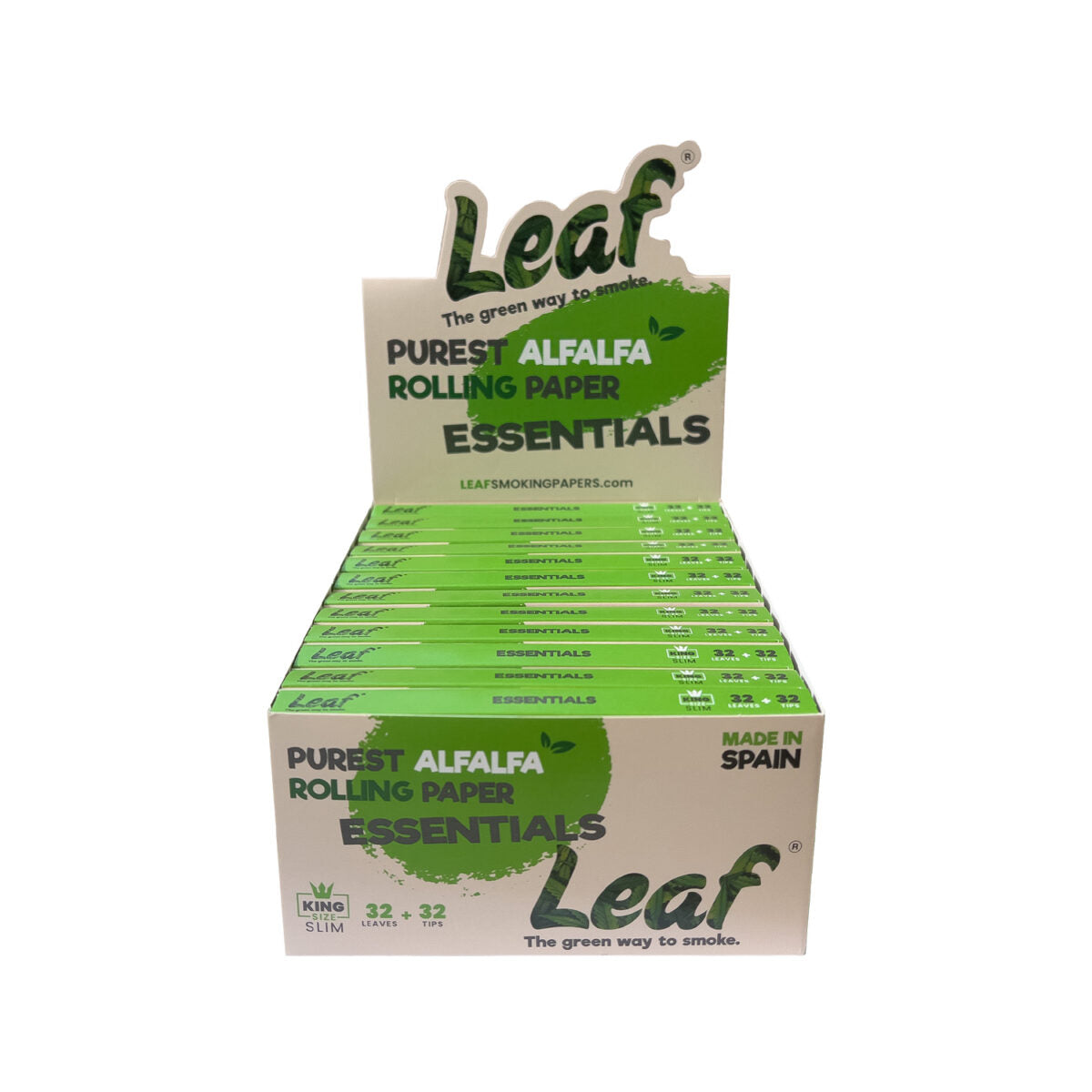 กล่องโชว์ LEAF 2 in 1 "ESSENTIALS" king size slim จำนวน 24 ชิ้น
