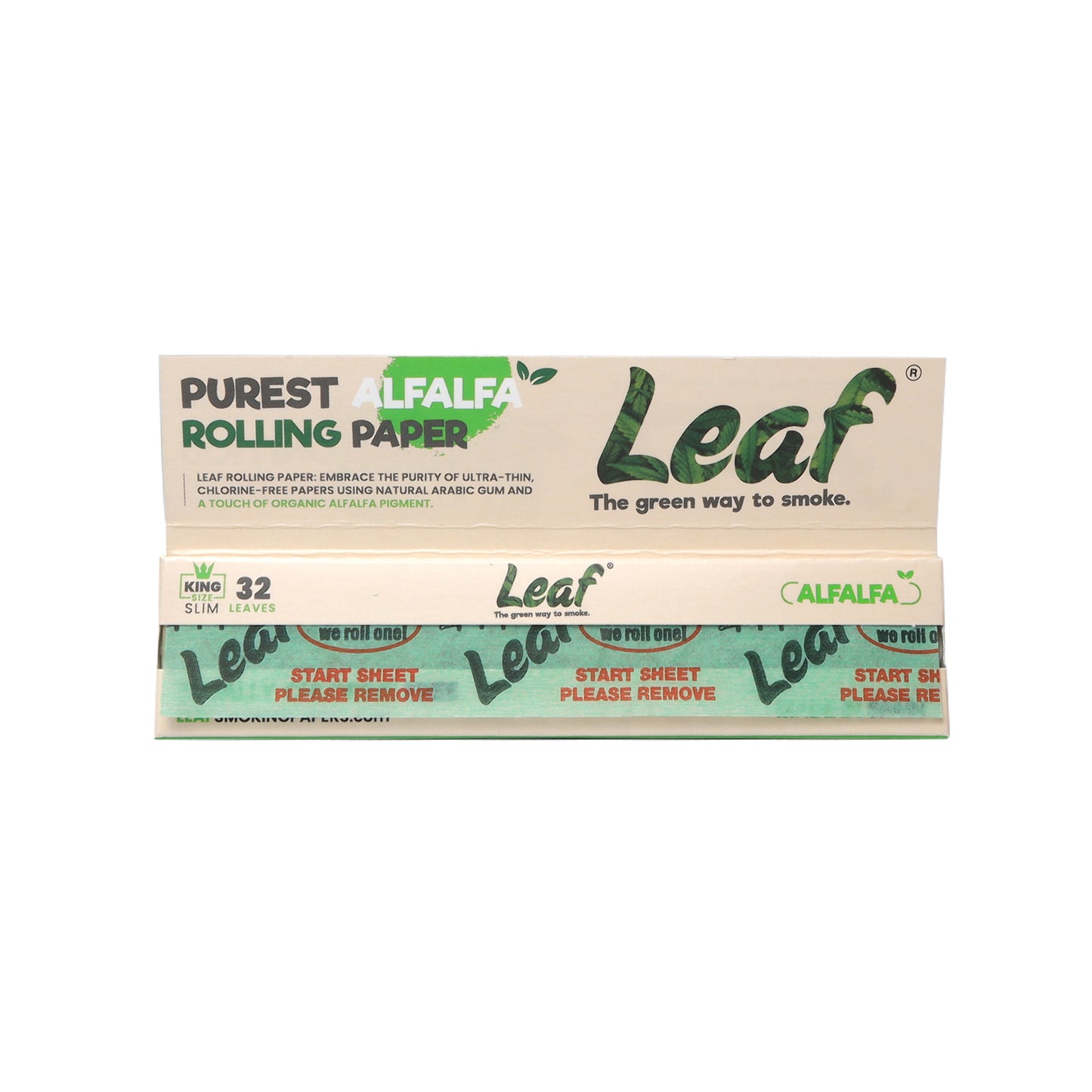 LEAF "UNBLEACHED" KSS Rolling Paper 50pcs