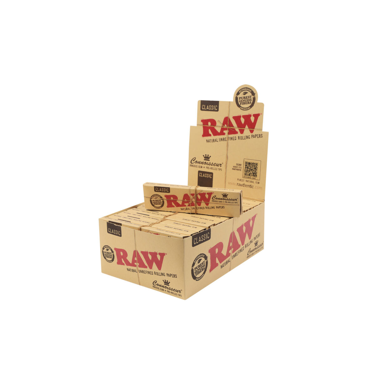 RAW 2 in 1 "Classic connoisseur" KSS + tips 24pcs