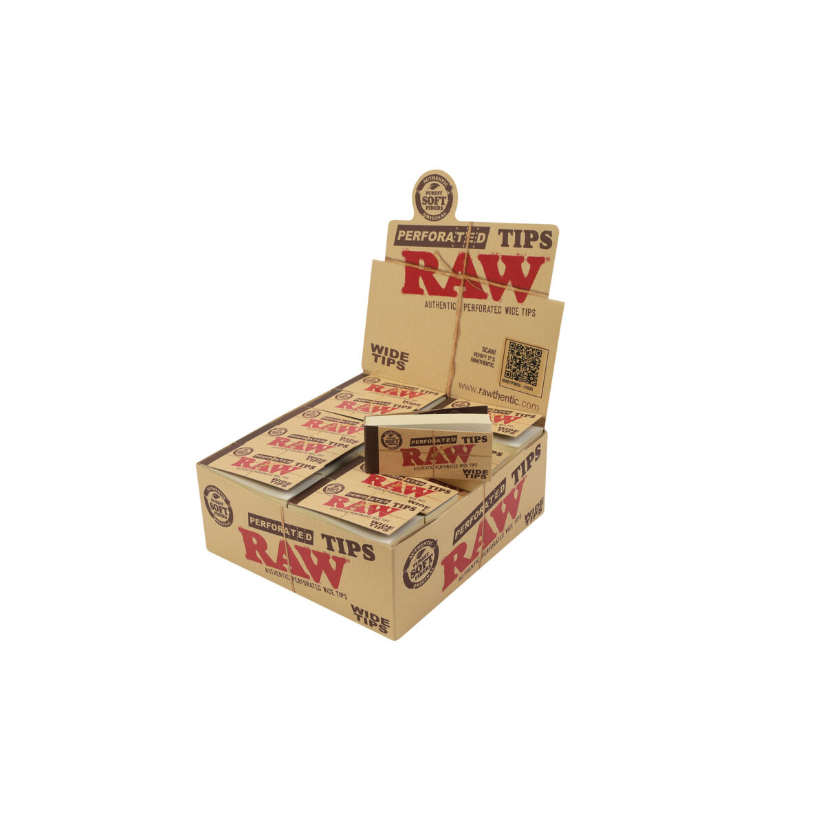 กล่องโชว์ RAW "TIPS" ขนาด WIDE 50 ชิ้น