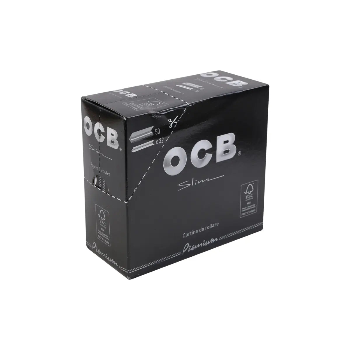 OCB "Premium" KSS Rolling Paper 50pcs