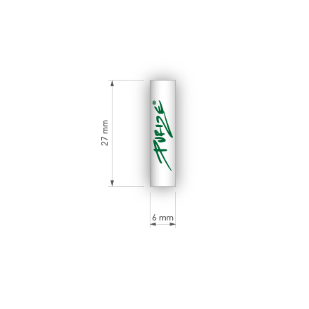 ไส้กรองถ่านกัมมันต์ PURIZE® ขนาด 6 มม. XTRA Slim Size 50 ชิ้น สีฟ้า