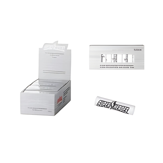 SUPERHEROES® Activated charcoal filters 6mm I XTRA Slim Size I 200 filters