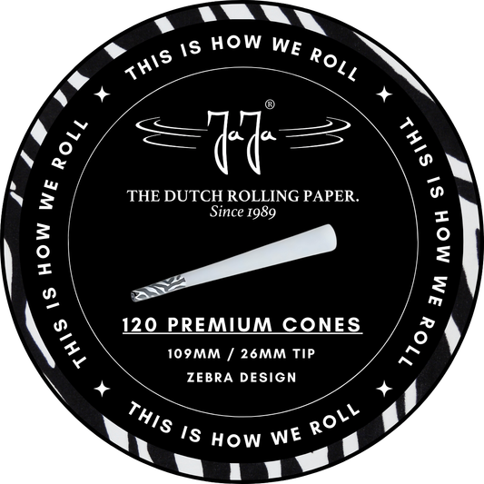 JaJa Pre-rolled "CONES" 120 pcs "ZEBRA"