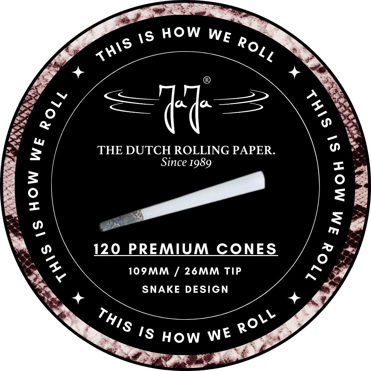 JaJa Pre-rolled "CONES" 120 pcs "SNAKE"