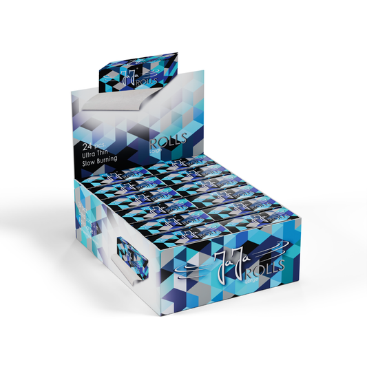 JaJa “BLUE” rolls King Size display box 24 pcs