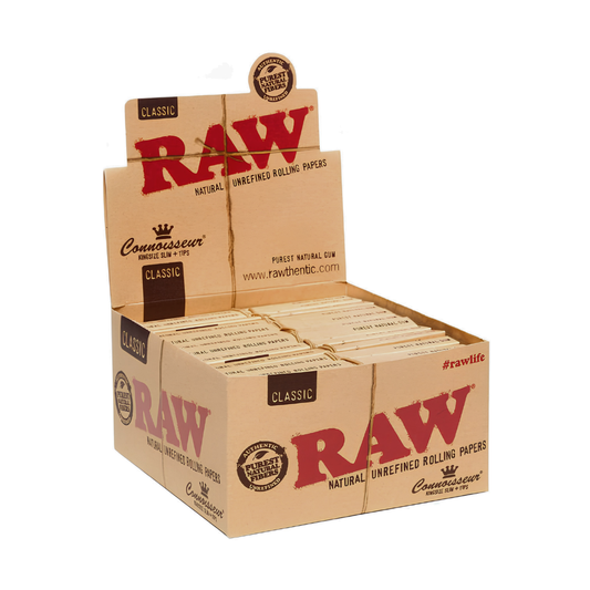 RAW 2 in 1 "Classic connoisseur" KSS + tips 24pcs