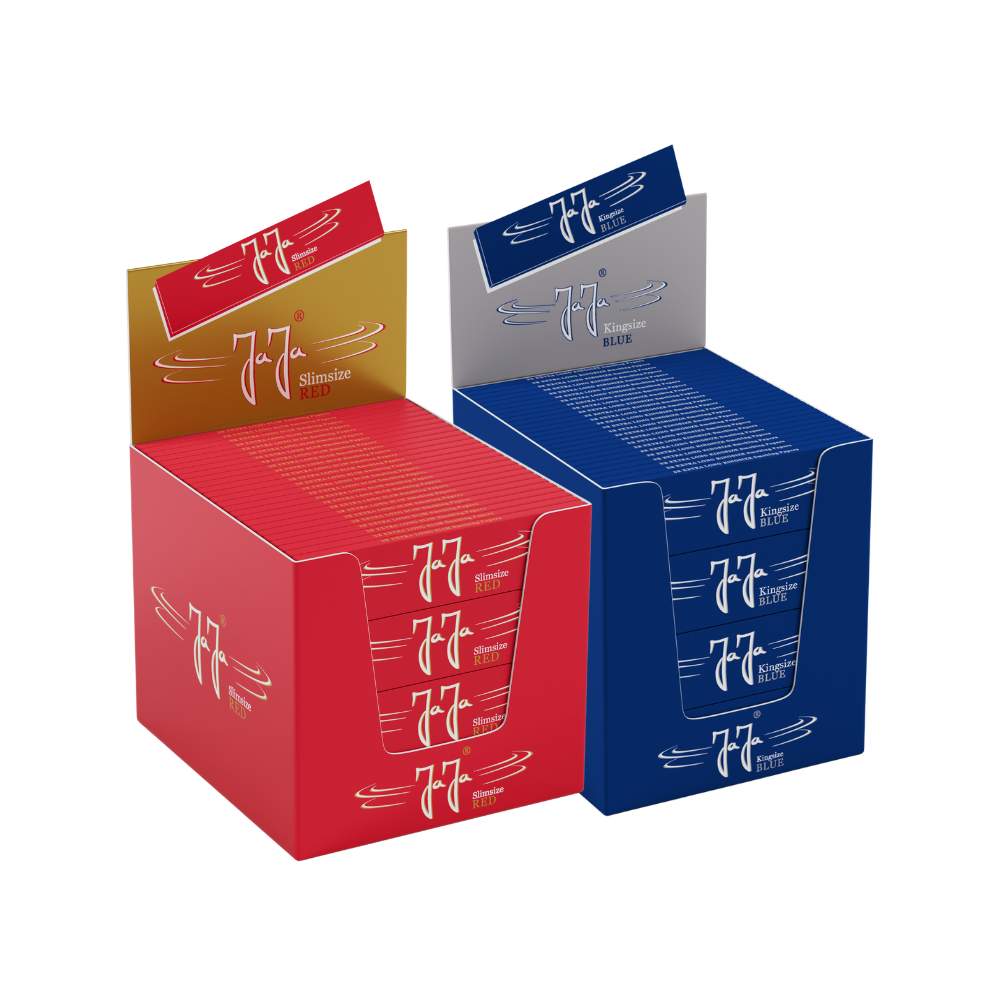 JaJa "RED" King Size SLIM display box 100 pcs