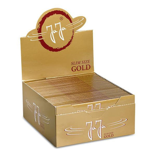 JaJa “GOLD” King size SLIM 50 packs display box - JaJa Asia