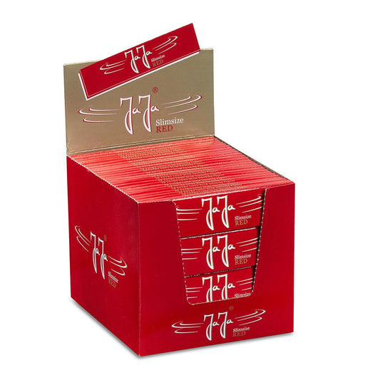 JaJa “RED” King size SLIM 100 packs Display box - JaJa Asia