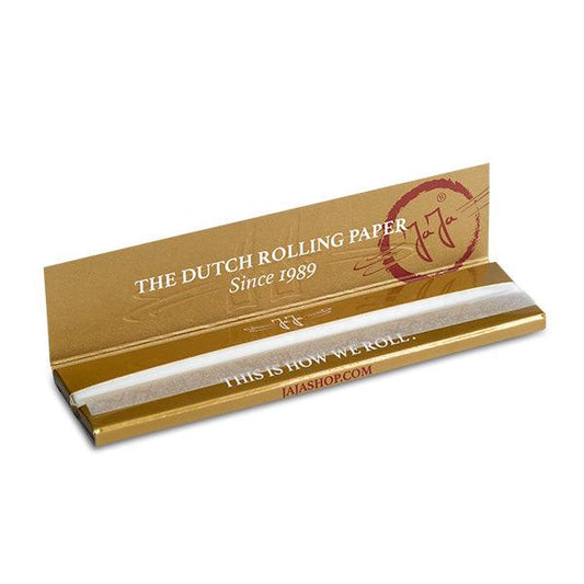 Single pack JaJa "GOLD" rolling papers King size SLIM - JaJa Asia