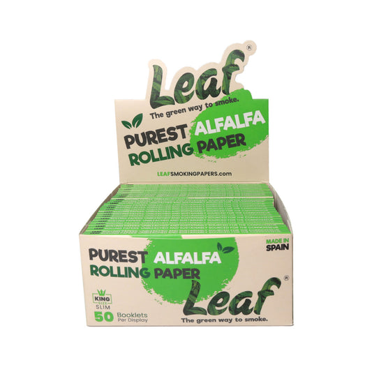 กล่องโชว์ LEAF "UNBLEACHED" king size slim จำนวน 50 ชิ้น